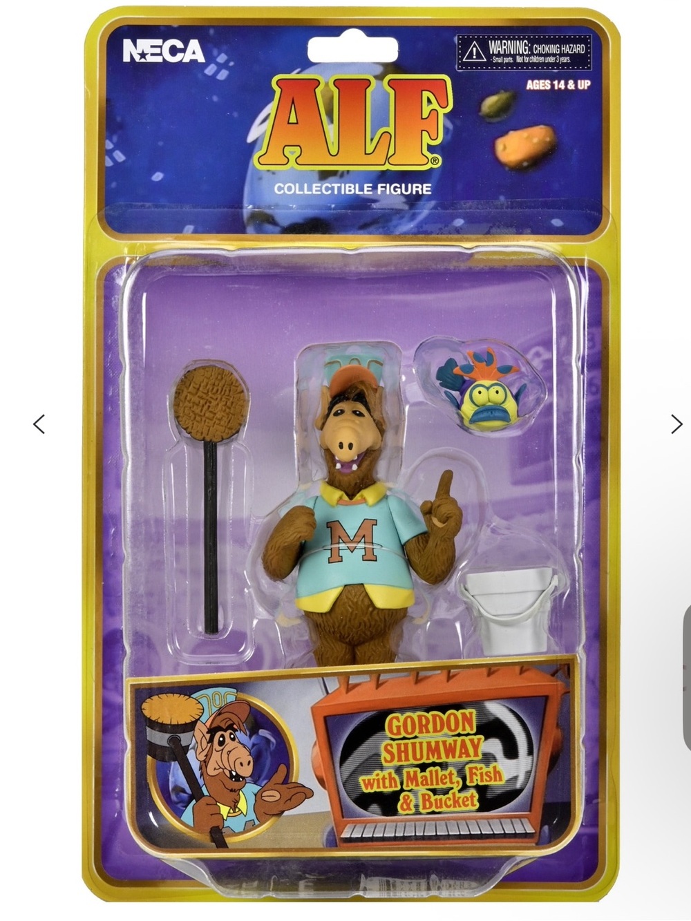 NECA ALF Gordon Shumway Collectible Figure